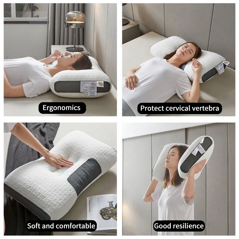 3D SPA Honeycomb Massager Pillow To Protect Cervical Spine Pillow