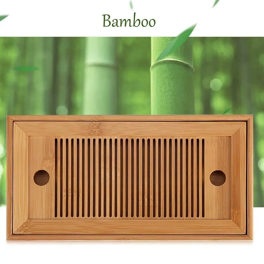 Simple Tea Trays Bamboo Water Drain Tea Tray Set Dry Brewing Table Kung Fu Set Drawer Chinese Room Table Home Board for tea tray,tea set
