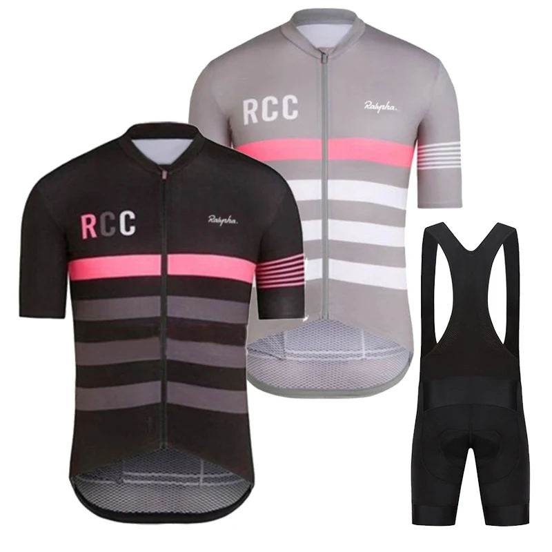 

Cycling Jersey Sets Men's Raphaful Bike Clothing Summer Short Sleeve Quick-dry MTB Suit RCC Bicycle Clothes Ropa Ciclismo Hombre