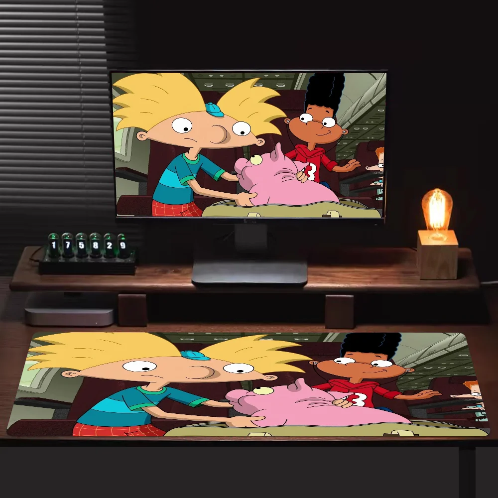 Hey Arnolds Cartoon New Gamer Speed Mice Retail Small Rubber Mousepad Size For Game Keyboard Pad 5