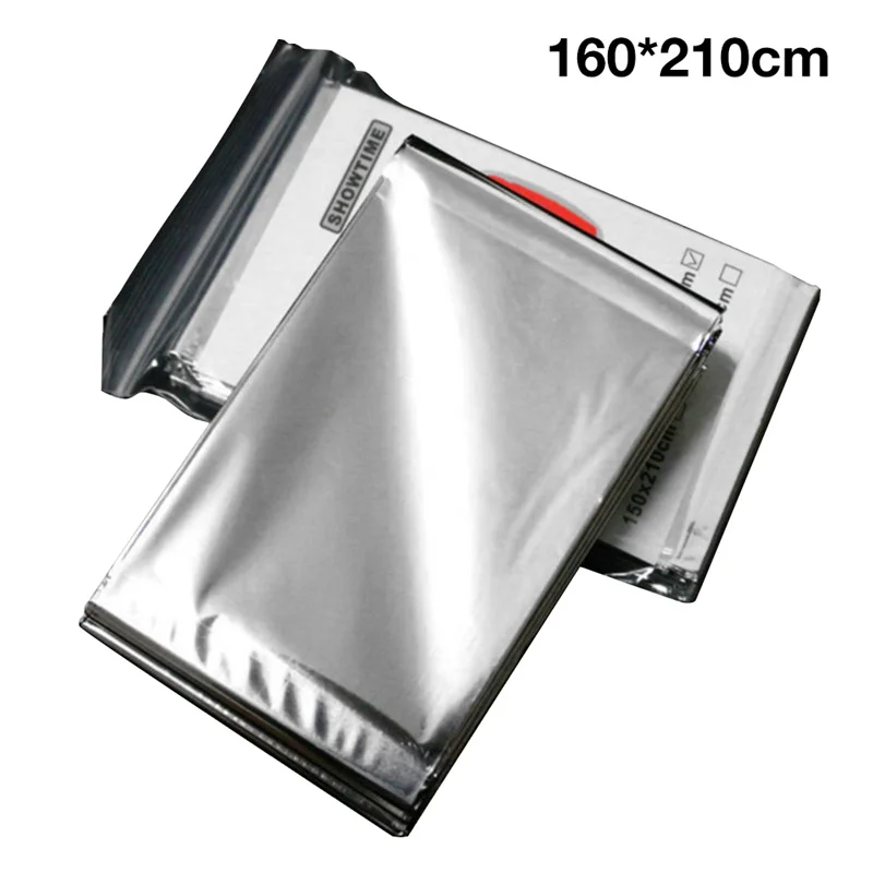 Emergency Blanket 3 Pack 160*210cm Survival First Aid Thermal Mylar for Camping