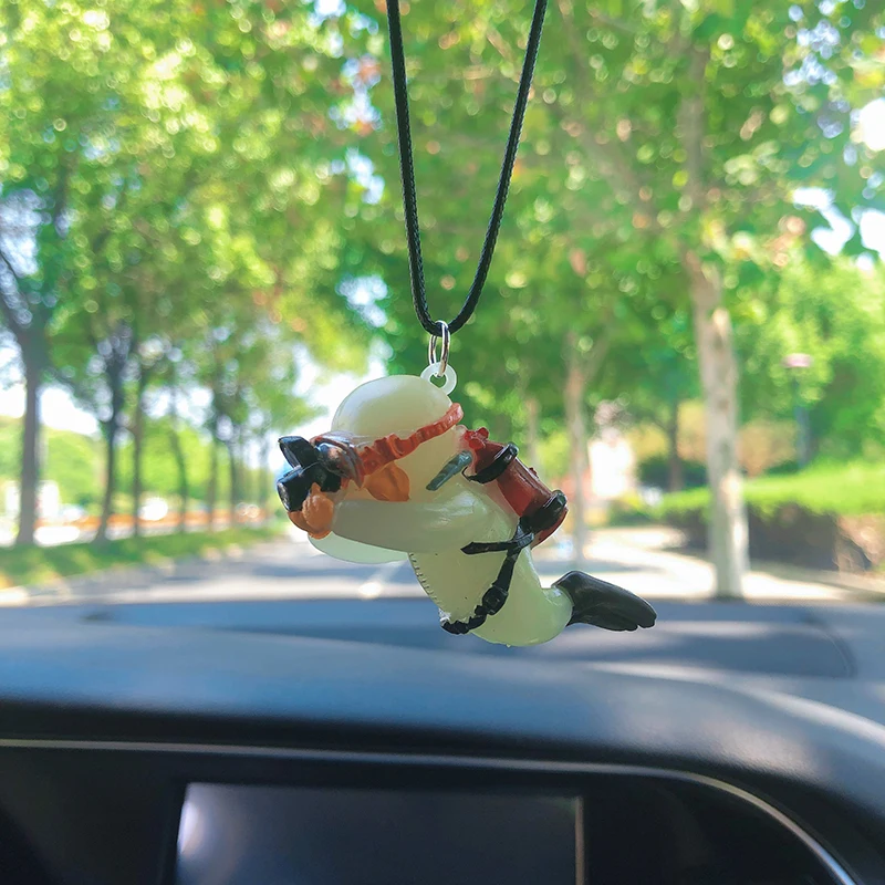 Cute Car Pendant Anime Briquettes Elf Auto Rearview Mirror Pendant  Decoration For Car Cute Interior Decoration Accessories - Ornaments -  AliExpress