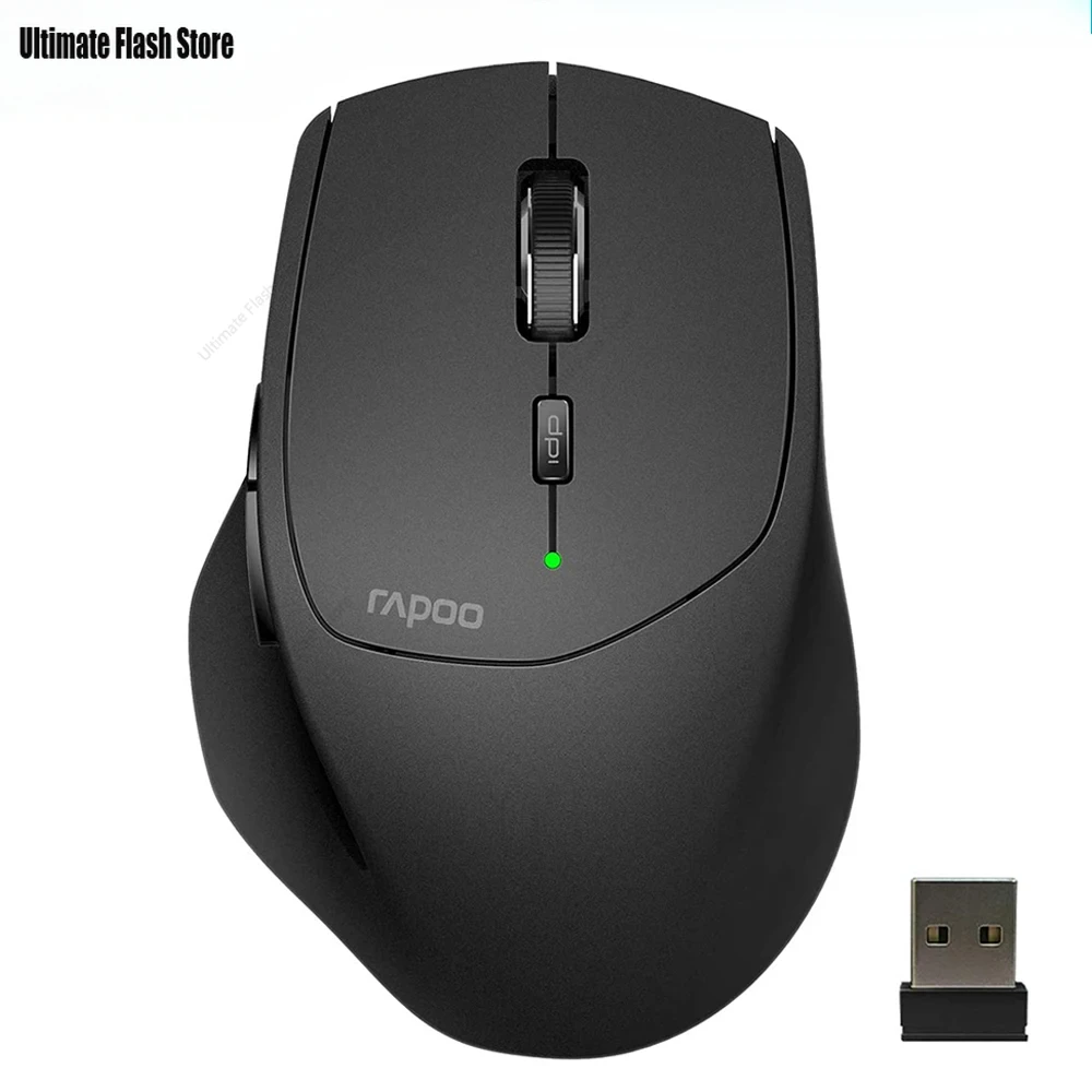 MT550 Multi-mode Wireless Mouse Connect Up to 4 Devices 1600 DPI ...