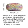Gradient Color Yarn Diy Crafting Bag Doll Crochet Yarn Hand Knitted Sweater Jacket Scarf Gift Section Dyeing Yarn Thread 6