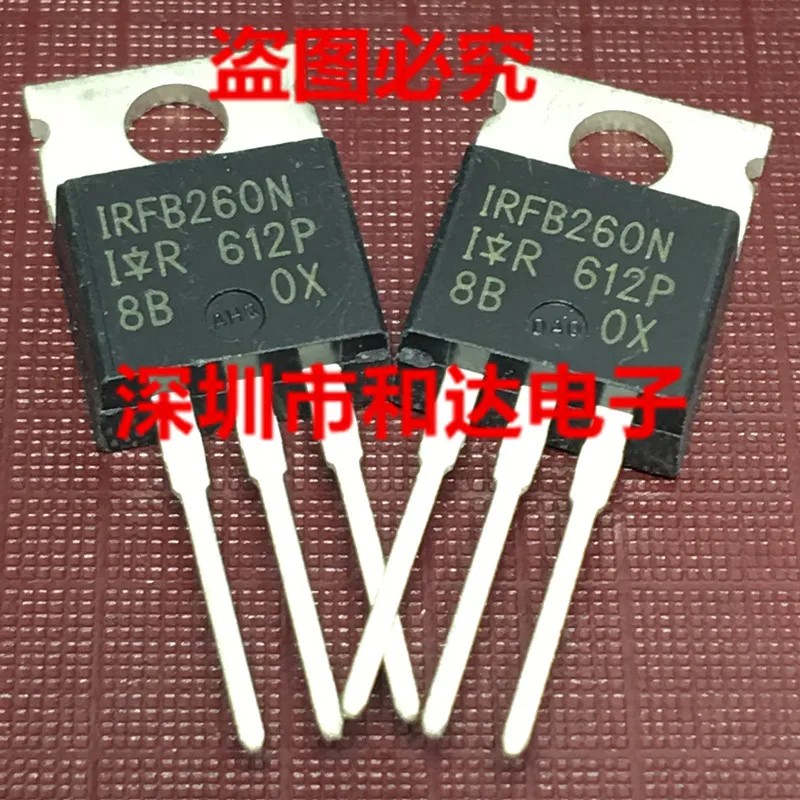 

5 шт.-10 шт., IRFB260N TO-220 200V 56A MOS, оригинальный запас, новинка