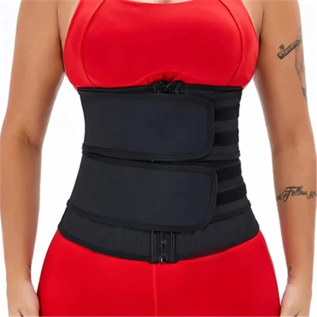 107373-5123db.jpg Entraîneur de taille en Latex, 25 os en acier, modelant le corps avec 2 sangles amovibles, fermeture éclair et crochet, sangle de modélisation, ceinture de contrôle du ventre