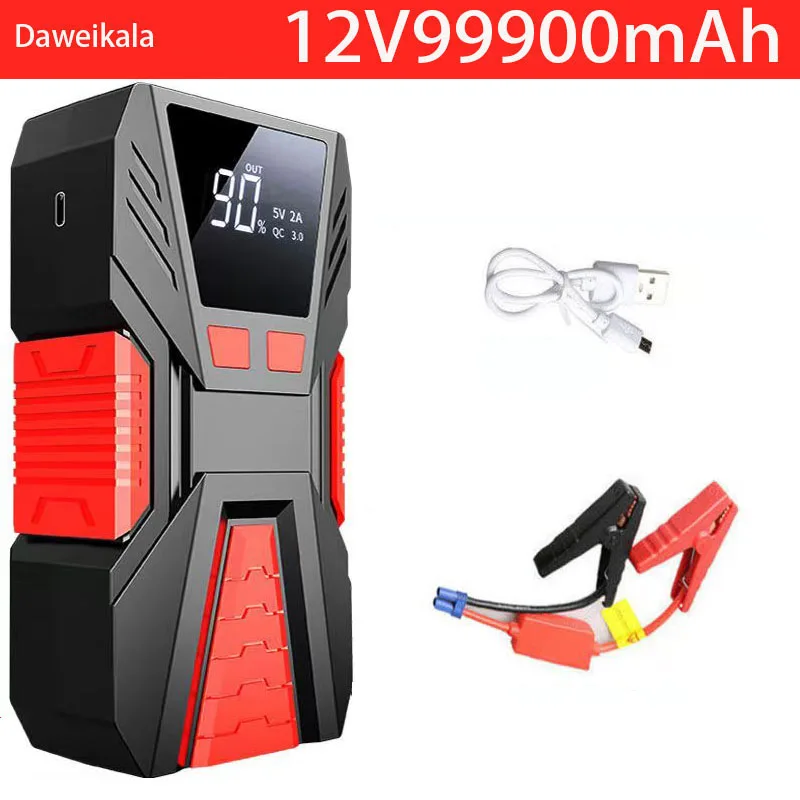 Jump Starter 98000mAh Auto Battery Booster Pack 12V Car Battery Charger  6.0L