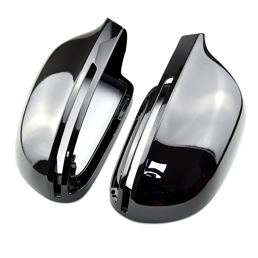 

ABS material Carbon appearance Mirror Cover Rearview Side Mirror Cap S Line For Audi A3 8P A4 A5 B8 2008-2009 B8.5 2011-2016