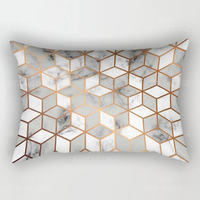 Home autumn decoration Marbling pillow cushion cover Home decorations throw pillow covers 30*50 pillowcase 30x50 40x60 50*70 6