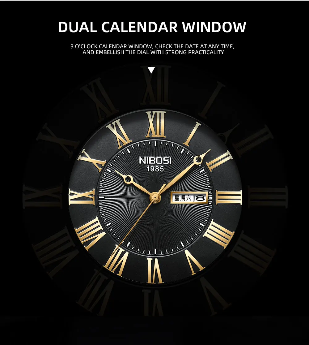 NIBOSI Relogio Masculino New Watches For Men Waterproof Sport Quartz Chronograph Top Luxury Brand Watches Men Clock Reloj Hombre