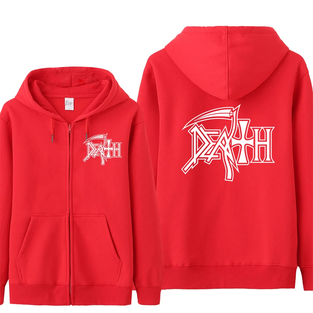 Heavy Metal Rock Band Sudaderas de la muerte Hombres Casual
