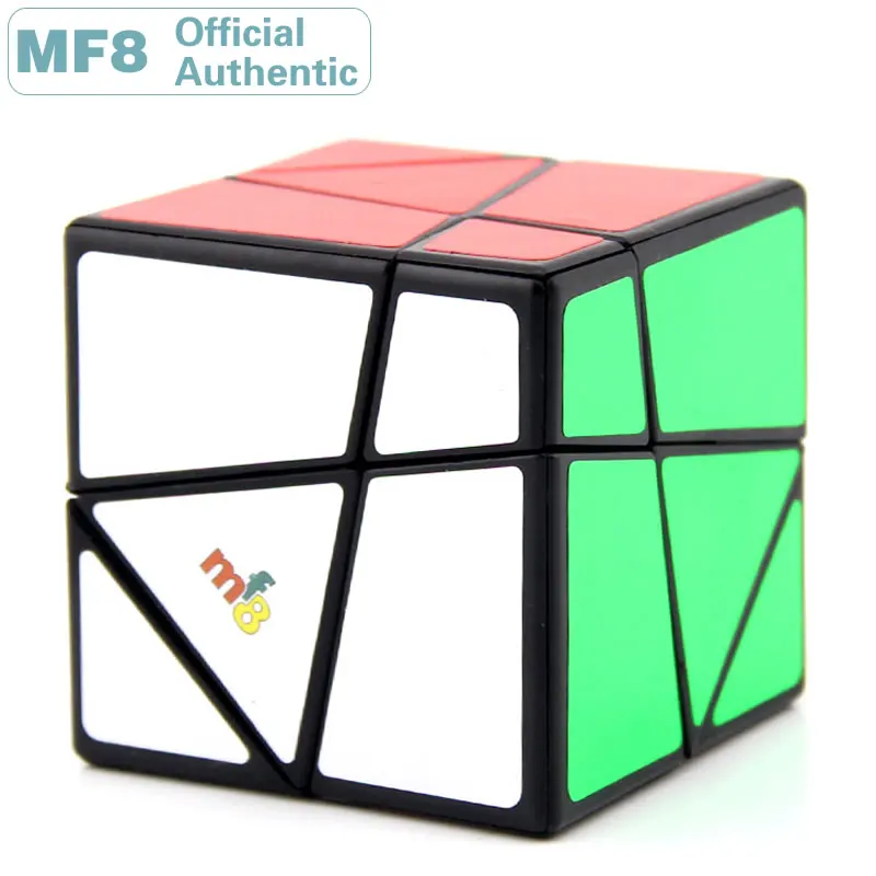 MF8 Fish Shape Skewed Magic Cube Skewbed Professional Neo Speed Puzzle Twisty Brain Teaser Educational Toys For Children