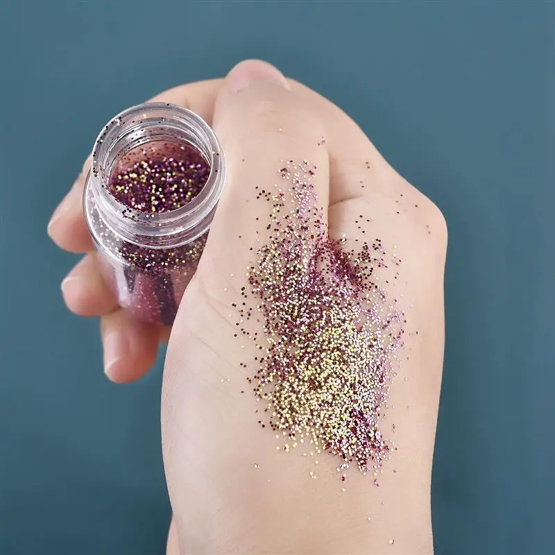 10g/Bottle Chameleon Powder For Epoxy Resin Mold Resin Filler Dye Nail Art Colorant Glitter Dust Manicure Supplies DIY Crafts