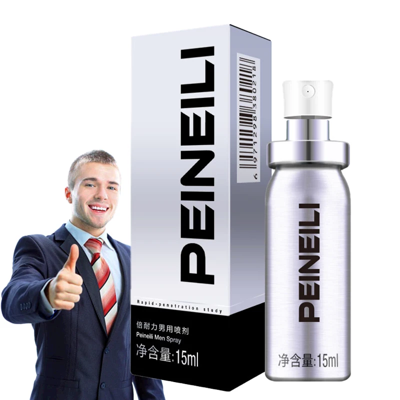 Peineili Delay Spray Massage Oil Male Delay for Men Spray Male External Use Anti Premature Ejaculation Prolong 60 Minutes