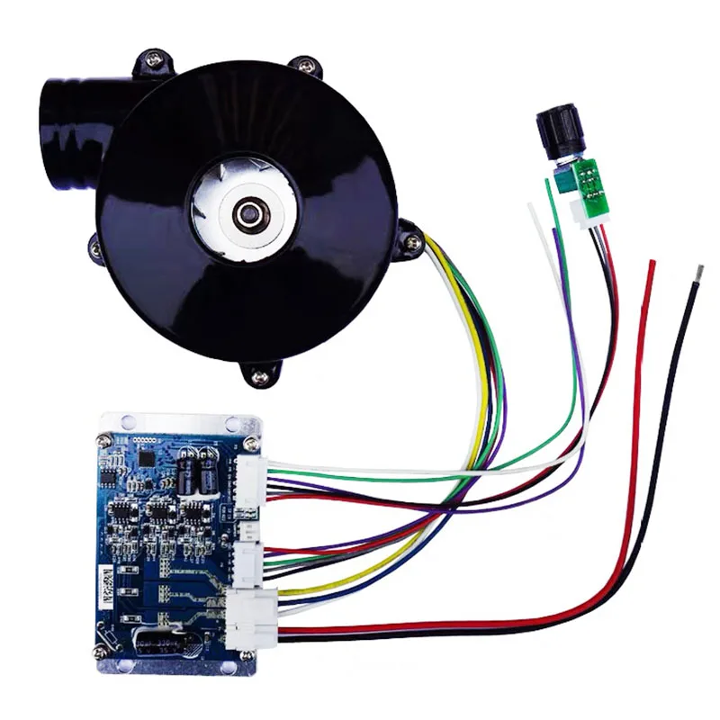 

Stepless speed regulation DC brushless motor PWM pulse width control centrifugal large flow blower exhaust fan