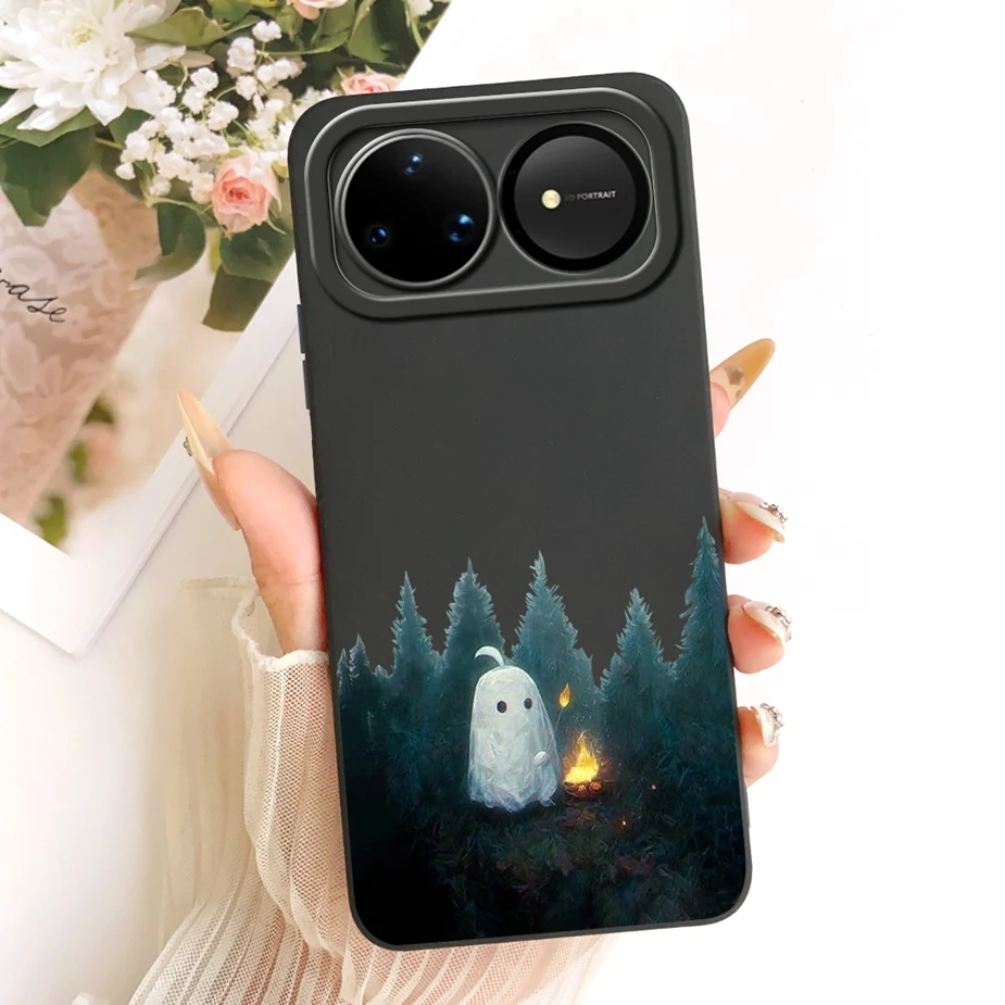 Cute Panda Duck Cartoon Soft Silicone Case