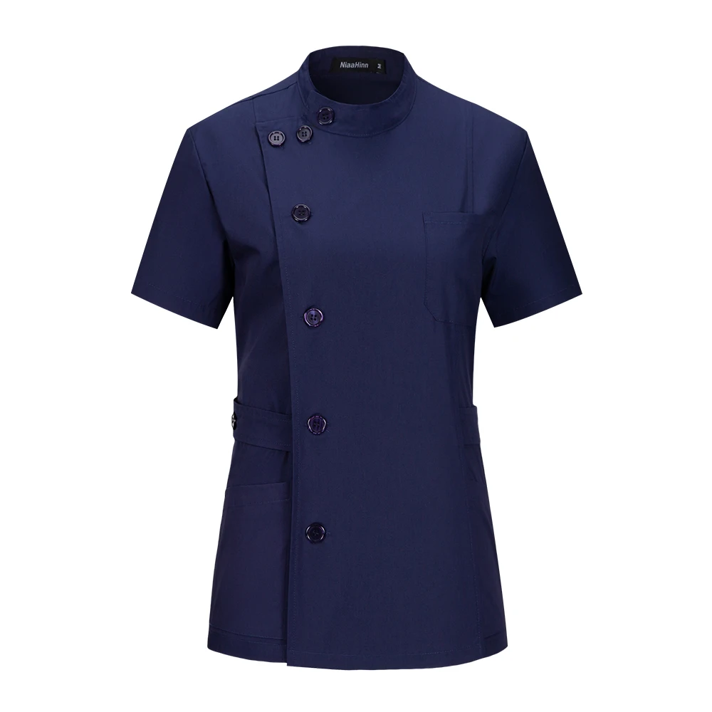 Медсестра Скраби Топи Жіночий спецодяг Салон краси Робочий одяг Спа Уніформа Скраб Сорочка Хірургічні топи Уніформа клініки Стоматолог Комбінезон