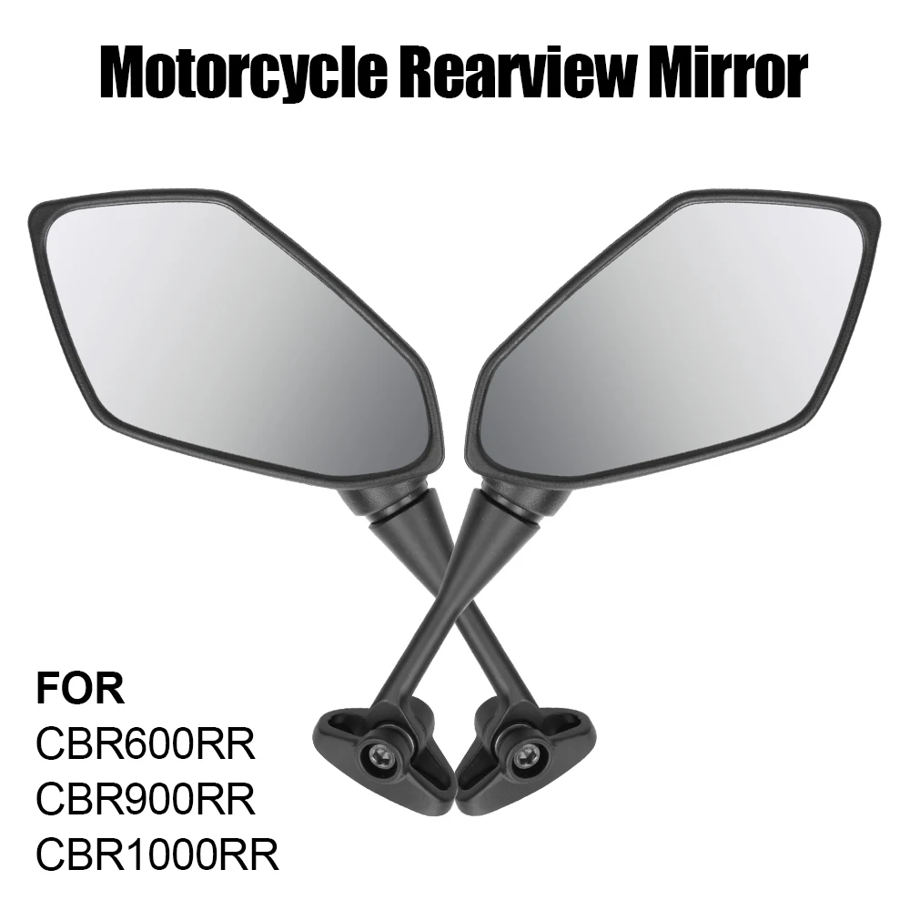 오토바이 백미러, 혼다 CBR600RR 2003 -2011 CBR900 1998-2003 CBR1000RR 2004-2007 반사경 사이드 미러, 2 개/쌍