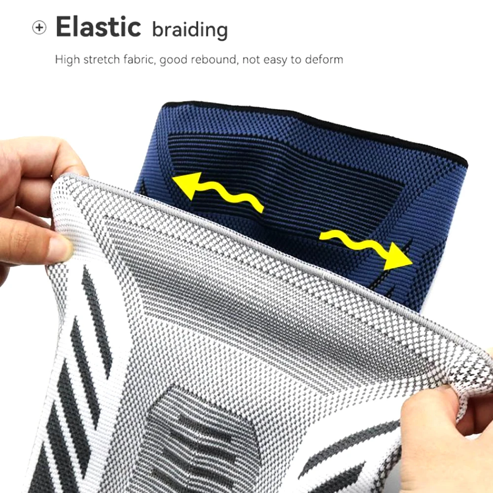 1PC Sport Kompression Knie Pads für Gym Männer Frauen Unter Druck Elastische Knie Unterstützung Fitness Volleyball Orthopädische Knie Pad_voghion.com