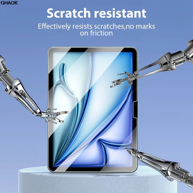 Tempered Glass Screen Protector For iPad Air 13 11 M3 2025 5 4 3 A16 10th Generation For iPad Pro 12.9 7th 8th 9th Mini 6 7 Film 5