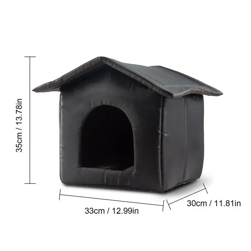 Waterdichte Dierenhuis Verdikte Kat Nest Tent Cabine Dierenbed Tent Schuilplaats Voor Outdoor Kattenkennel Draagbare Reisnest Dierentas