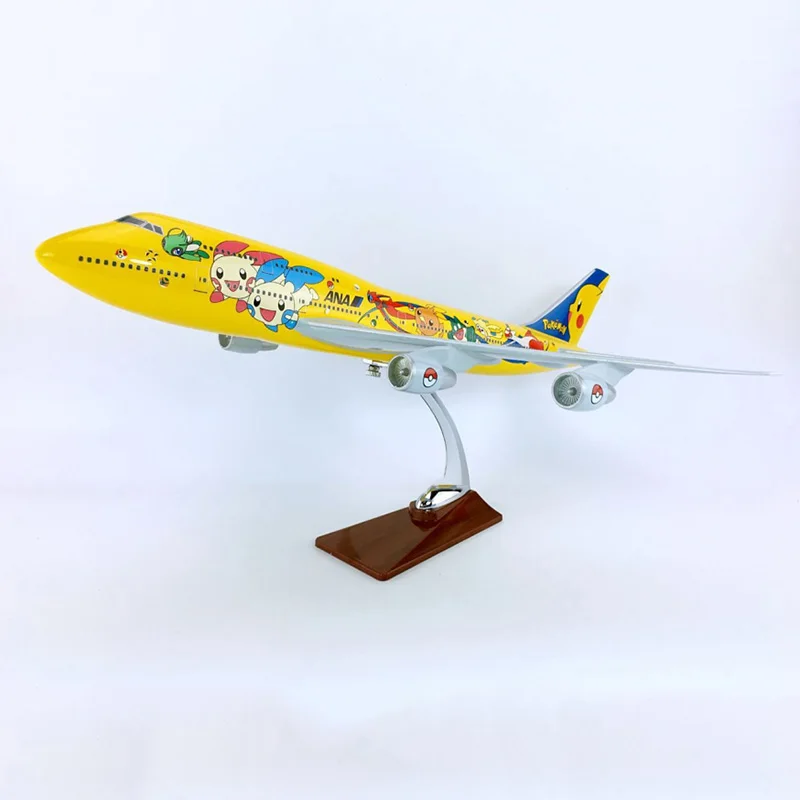 

Коллекция вентиляторов, дисплей 47 см, японская модель самолета All Nippon Air ANA из смолы, авиационная модель самолета B747, игрушечный самолет 747