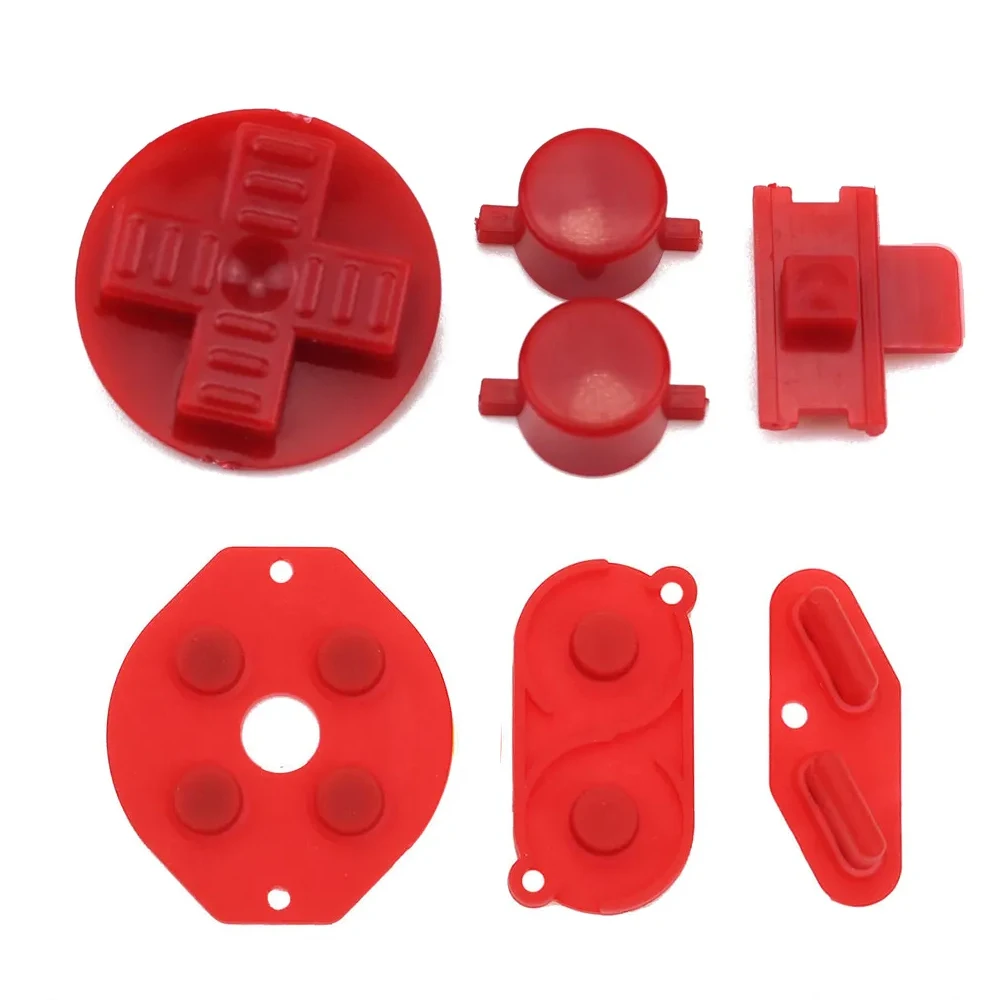 Rubber Conductive D-Pad and Button Set Replacement