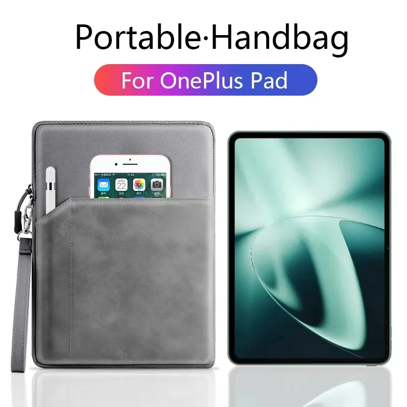 Borsa A Tracolla Universale Con Fodera Morbida Per Oneplus Pad Go 11.35 "1 + Pad Go Cover Per Oneplus Pad 2023 Borsa A Conchiglia Da 11.61 Pollici