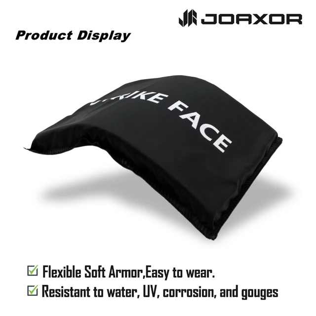 JOAXOR Soft BulletProof Plate 6"x6" NIJ Level IIIA 3A 0101.06 Vest Soft Ballistic Side Waist Panel 4
