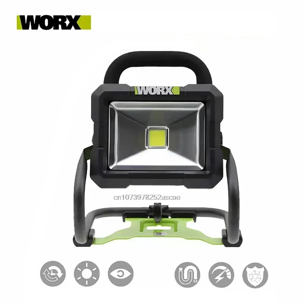 Worx Work Lamp Rotatable Portable 2 Mode Adjustable 1500LM 180W [Non Battery and Charger]