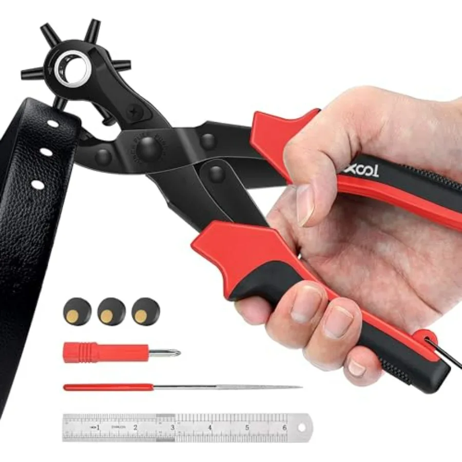 XOOL Leather Hole Punch Kit for DIY Projects