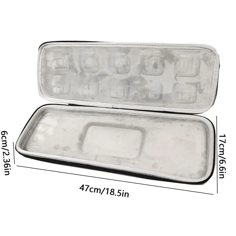 Teclado de Proteção para Logitech mx Mechanical mx Mini Teclado Mecânico Hard Storage Inner Pouch Protector - Imagem 3