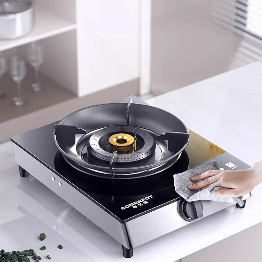 Gas stove single stove household desktop large fire natural liquefied gas old-fashioned single burner gas stove 5