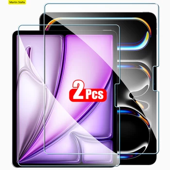 2Pcs Tempered Glass Screen Protector For ipad Pro Air 13 11 2024 M4 M2 Air 5 4 Pro 12.9 11 M3 M5 2025 2026 Film 1