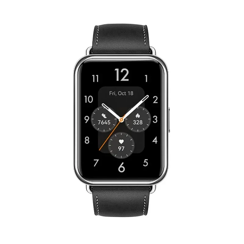 Lederband Für Huawei Uhr Fit 2 Smartwatch Band Ersatz Sport Armband retro Echte Armband Huawei Fit 2 Zubehör – Detail 10