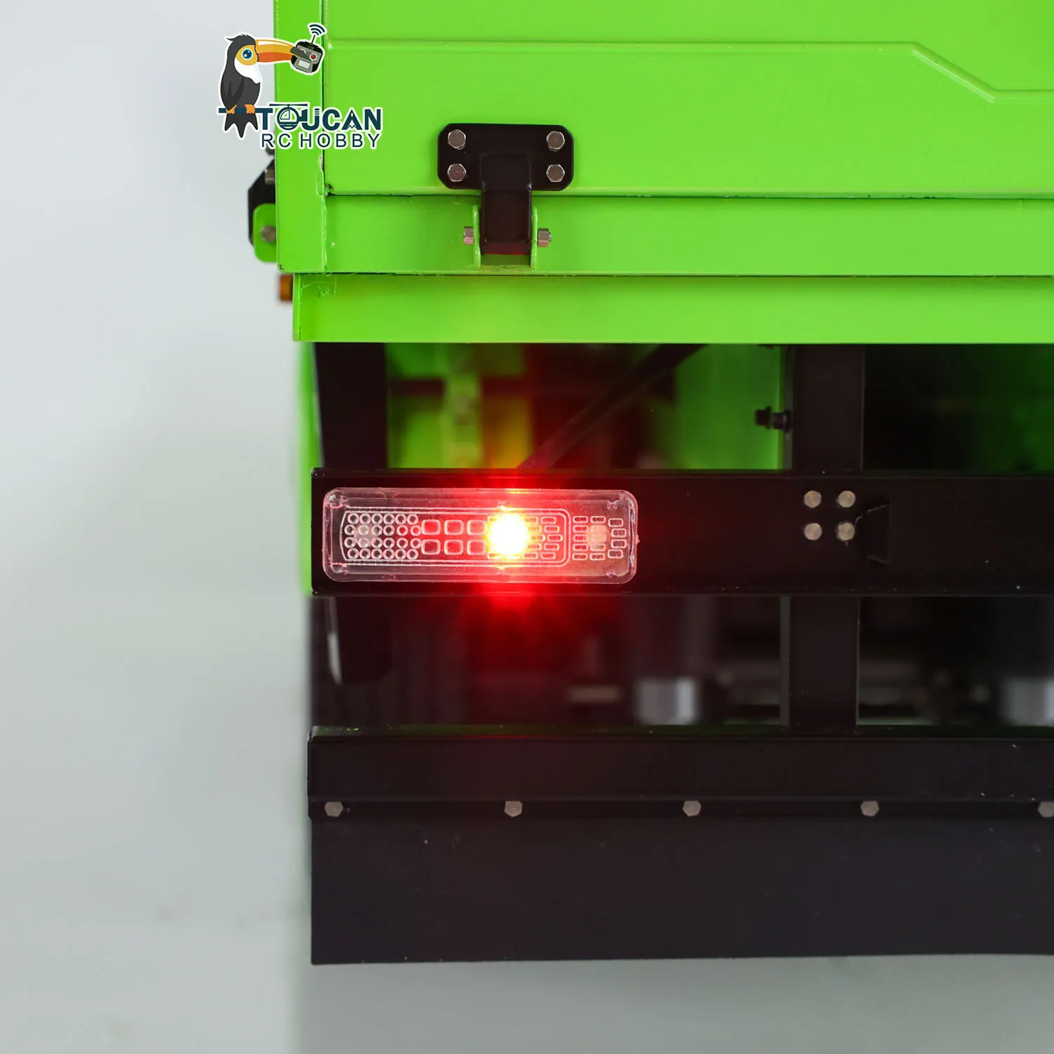 770S 1/14 RC Tractor Truck 8x8 Metal Chassis RTR Remote Control Lorry Car 3 Axles Trailer Lights Sounds Magnetic Roof Smoke Unit 6