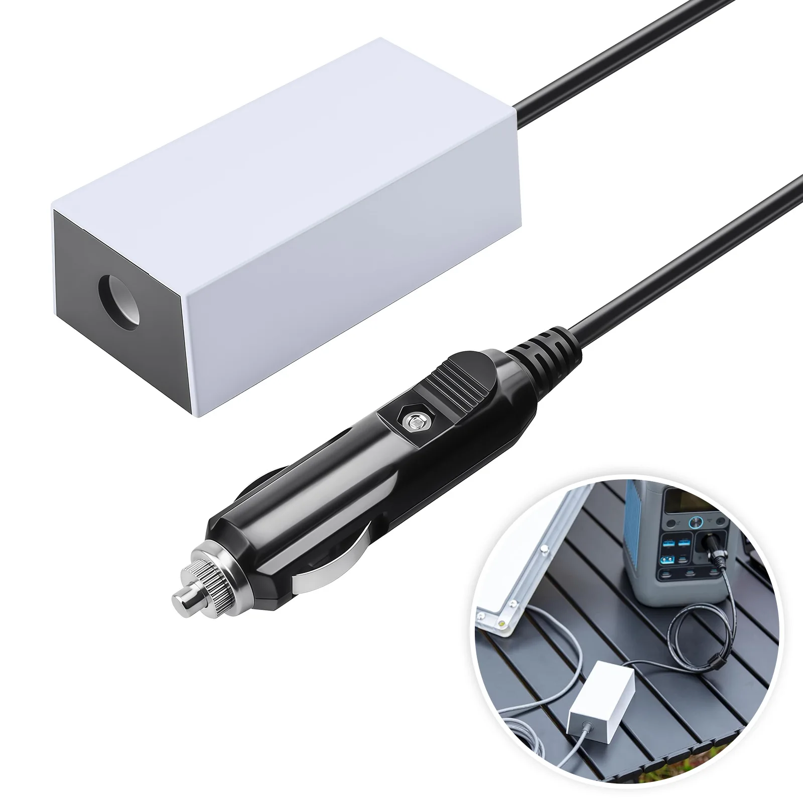차량용 인버터 12V-36V 36V 15미터 30미터 DC 라인용 오리지널 어댑터 자동차 인버터 소형 휴대용 전원 공급 장치
