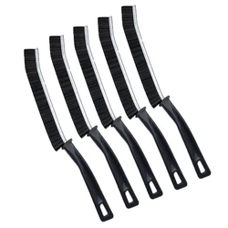 Hard Bristled Crevice Cleaning Brush for Tile and Bathroom Cleaning (5Pcs)