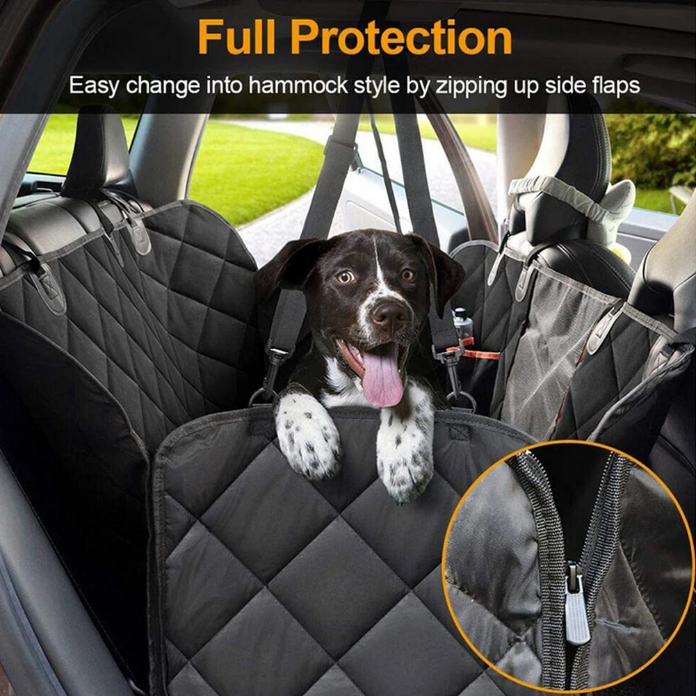 Hund Auto Sitz Abdeckung Wasserdicht Pet Reise Hund Träger Hängematte Auto  Hinten Zurück Sitz Protector Mat Sicherheit Träger Für Hunde - AliExpress