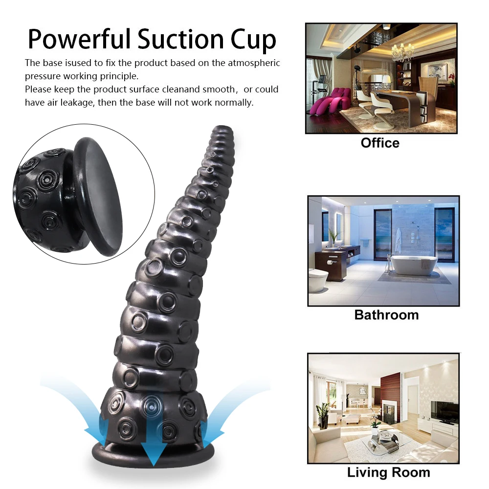 Octopus Dildo Suction Cup Tentacle Sex Toy For Woman Man Wide Anal Plug Vaginal Dilator/Stimulator