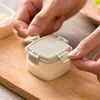 4pcs Plastic Sauce Squeeze Bottle Mini Seasoning Box Salad Dressing Containers Outdoor Portable Barbecue Spice Jar Kitchen Tool 4