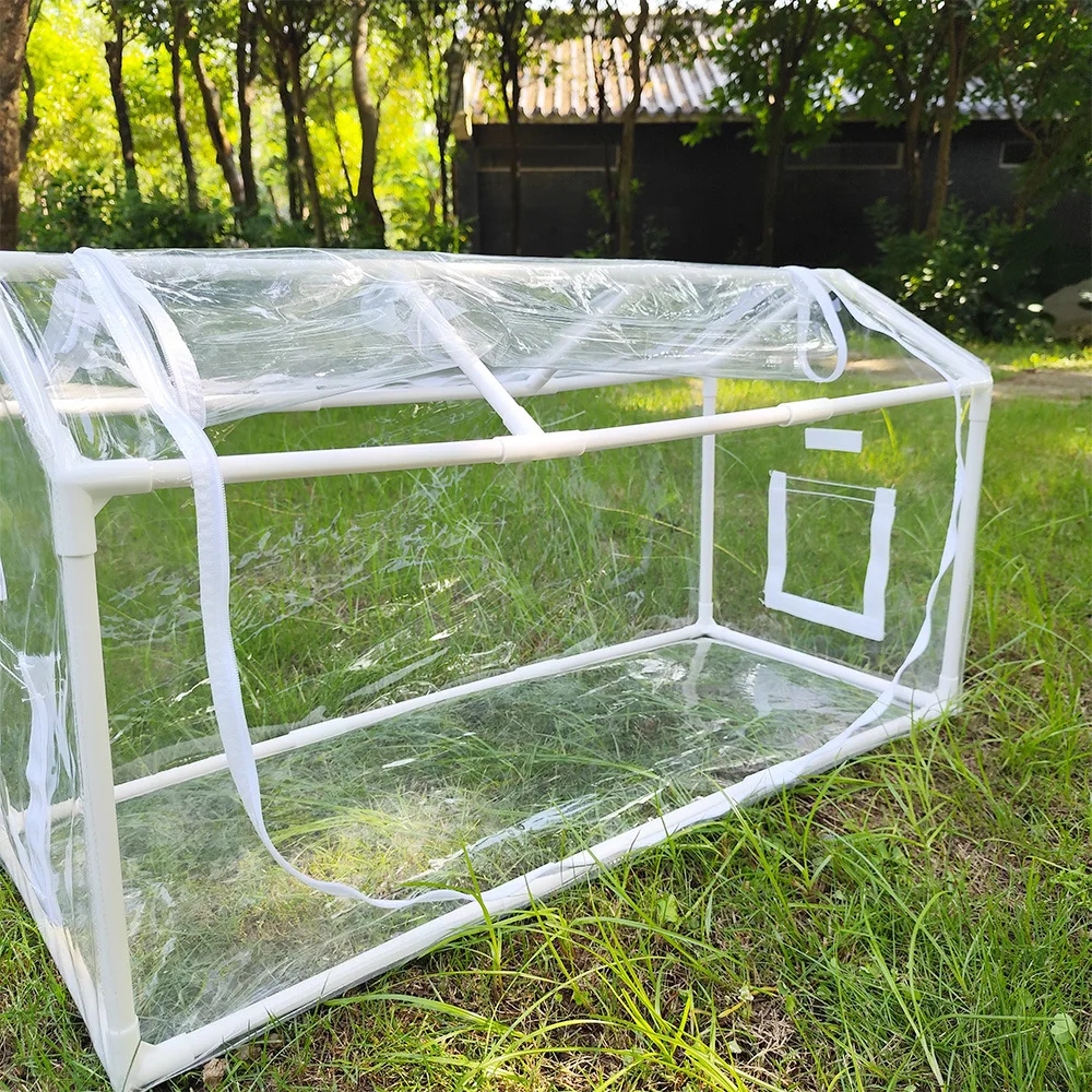 premium windowed indoor cold proof grow tent, nursery and plant planting tent, cultivation winter garden insulation