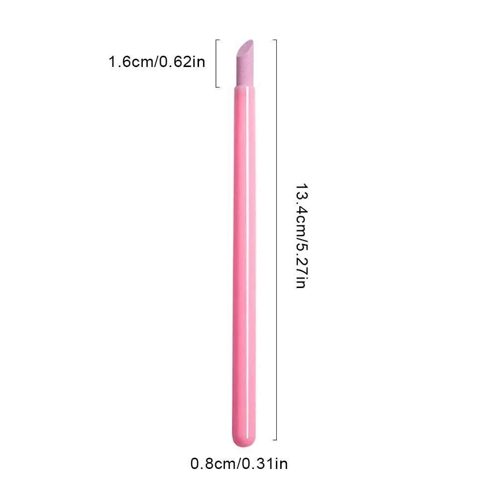 5pcs Portable Quartz Nail Grinding Pen, Nail Art Cuticle Dead Skin Remover, Manicure Stick, Files Accessories Tool