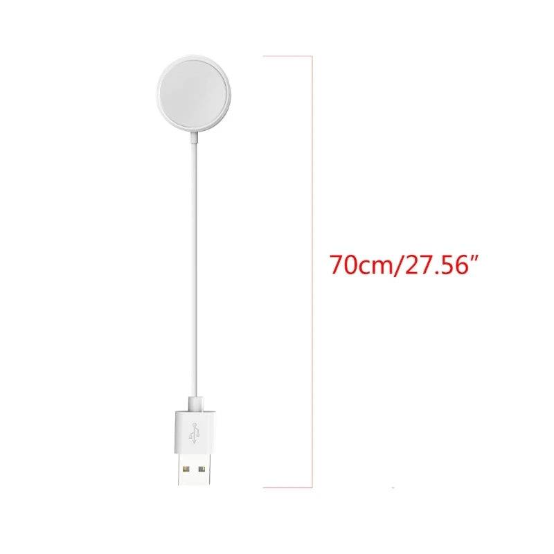 M2EC Smartwatch 충전 케이블 와이어 시계 마그네틱 커넥터 충전기 도킹 스테이션 효율적인 충전 코드 라인