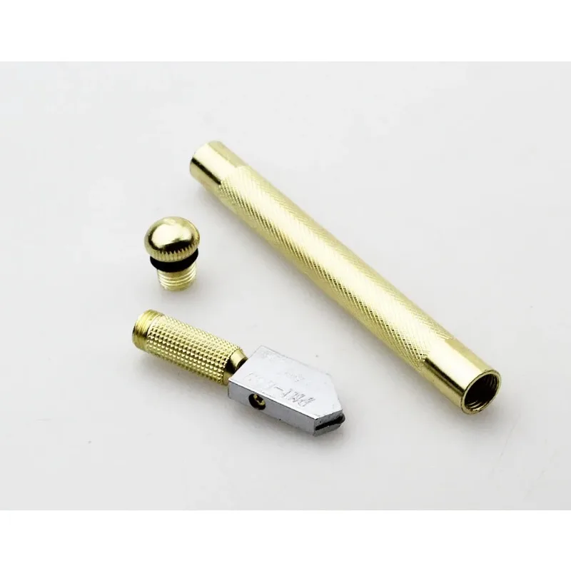 Professional Oil Filled Tungsten Carbide Bottle Glass Cutter Cutting Wheel Metal Handle Head Toyo Diamond Hand Tools 6