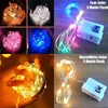 10 Pack Waterproof Mini Fairy Lights Copper With 3 Speed Modes for Christmas Decorations and Outdoor Use Battery Powered 1