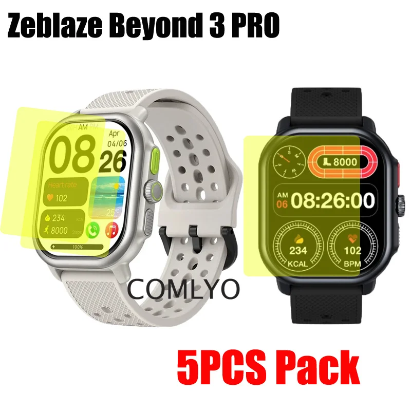 

5 шт., защитная пленка для смарт-часов Zeblaze Beyond 3 PRO