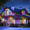 LED Permanent Outdoor Eaves Atmosphere Light String Bluetooth APP Control 72 Colors Suitable for Christmas, Halloween, Parties 5