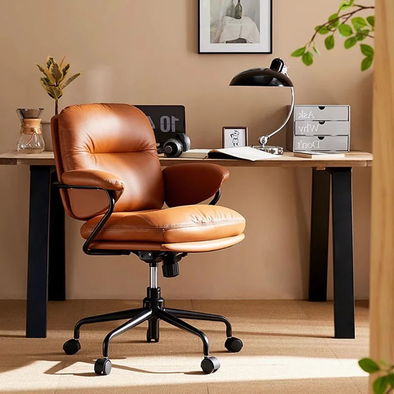 

Dresser Lightweight Relaxing Gaming Chair Desk Swivel Pc Room Backrest Office Chair Armchair Vanity Sillas Furniture for Home
