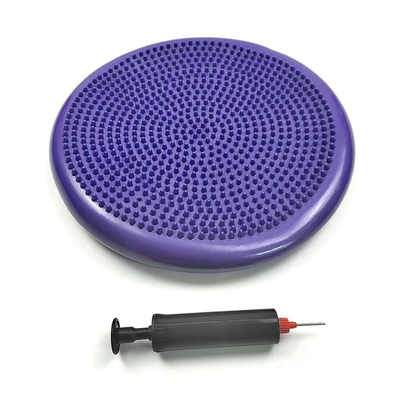 PVC Yoga Mat Balance Pad Inflatable Massage Cushion Sports Fitness Balance Trainer